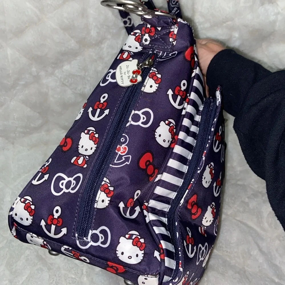 RARE EUC Jujube x hello kitty our to sea diaper bag